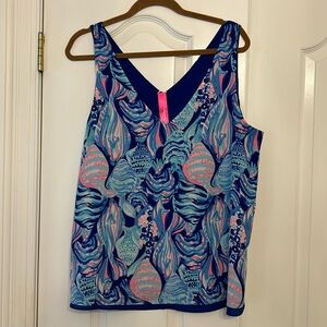 Reversible Florin Lilly Pulitzer top